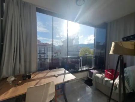 Muğla Ortaca Karaburun Da 3 Katlı Binanın 3 Cu Katında  Bulunan 1+1 Daire Satılık